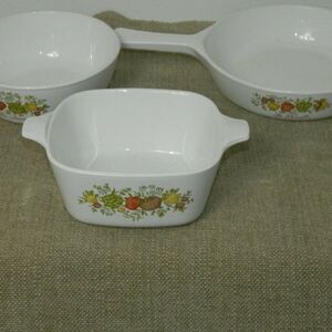 Corning Ware Spice Of Life "L'Echalote" Vintage Se‎